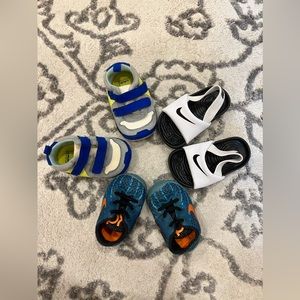 Baby Boy Shoes sneakers and sandals slides 0-3 months 4C